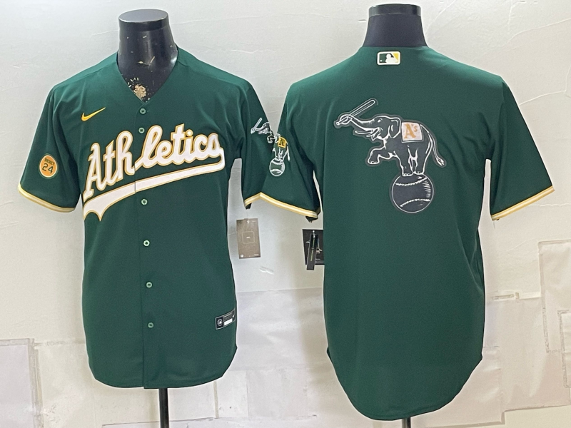 Men Oakland Athletics Blank green Nike 2026 MLB Jersey 0826006->washington redskins->NFL Jersey